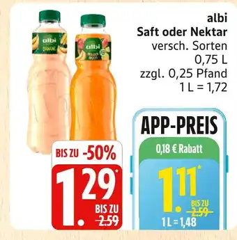 Marktkauf Saft oder nektar Angebot