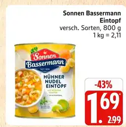 Marktkauf Sonnen bassermann eintopf Angebot