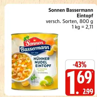 Marktkauf Sonnen bassermann eintopf Angebot