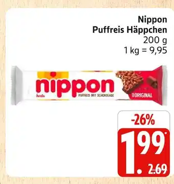 Marktkauf Nippon puffreis häppchen Angebot