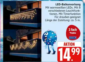 Marktkauf Led-balkonvorhang Angebot