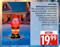 Marktkauf Xxl-led-weihnachtsschneemann Angebot