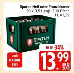 Marktkauf Spaten hell oder franziskaner Angebot