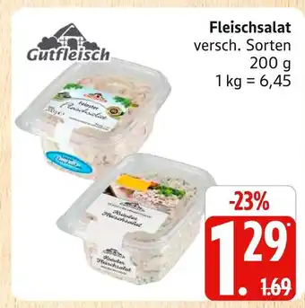 Marktkauf Gutfleisch fleischsalat Angebot