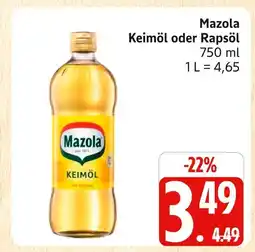Marktkauf Mazola keimöl Angebot