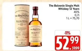 Marktkauf The balvenie single malt whiskey 12 years Angebot