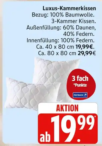 Marktkauf Luxus-kammerkissen Angebot