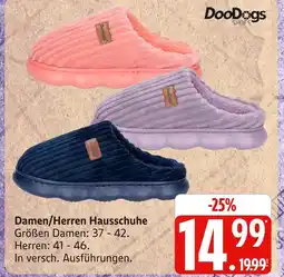 Marktkauf Doodogs damen hausschuhe Angebot