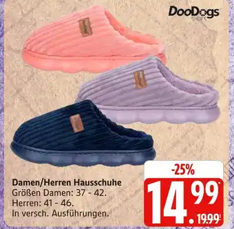 Marktkauf Doodogs damen hausschuhe Angebot