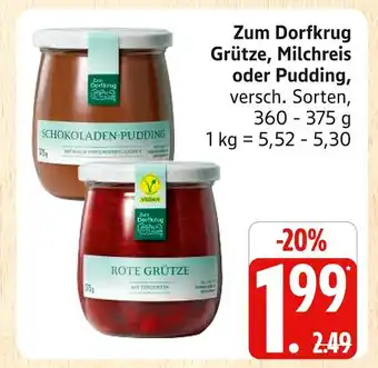 Marktkauf Zum dorfkrug schokoladen-pudding Angebot