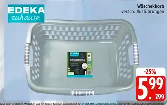 Marktkauf Edeka zuhause wäschekorb Angebot