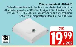 Marktkauf Wärme-unterbett „hu 666“ Angebot