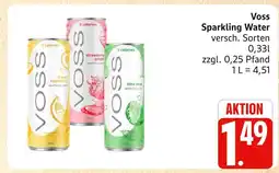 Marktkauf Voss sparkling water Angebot