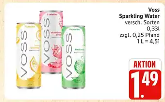 Marktkauf Voss sparkling water Angebot