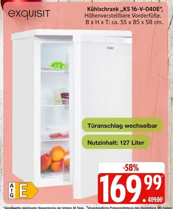 Marktkauf Exquisit ks 16-v-040e Angebot