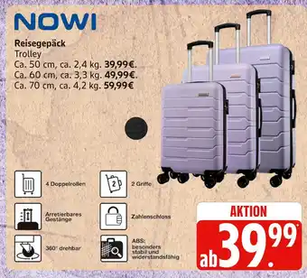 Marktkauf Nowi reisegepäck trolley Angebot