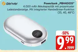 Marktkauf Denver powerbank pbh4003s Angebot