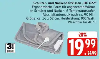 Marktkauf Schulter- und nackenheizkissen hp 622 Angebot