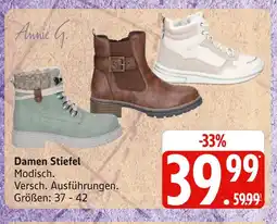 Marktkauf Annie g. damen stiefel Angebot