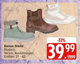 Marktkauf Annie g. damen stiefel Angebot