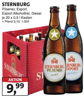 Lösch Depot STERNBURG Pilsener, Export Angebot