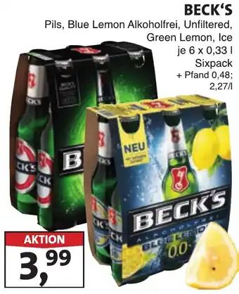 Lösch Depot Beck's Pils Angebot