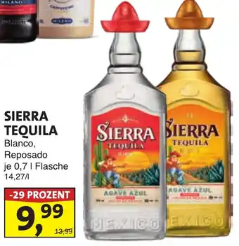 Lösch Depot SIERRA TEQUILA Blanco, Reposado Angebot