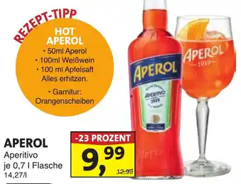 Lösch Depot APEROL Aperitivo Angebot