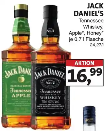 Lösch Depot JACK DANIEL'S Tennessee Whiskey Angebot
