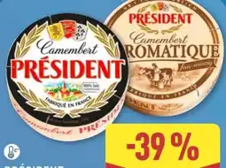 Aldi Nord Président Camembert Angebot