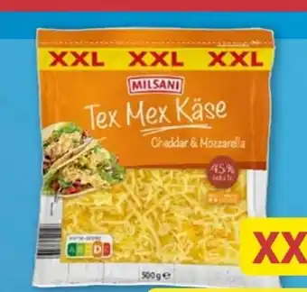Aldi Nord Milsani Tex Mex Käse XXL Angebot