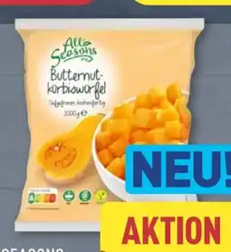 Aldi Nord All Seasons Butternut­kürbiswürfel Angebot