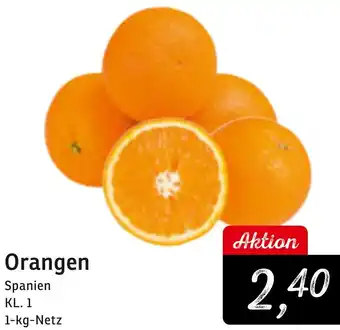 KONSUM Orangen Angebot