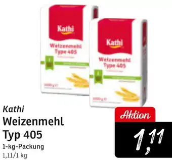 KONSUM Kathi Weizenmehl Typ 405 Angebot