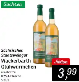 KONSUM Sächsisches Staatsweingut Wackerbarth Glühwürmchen Angebot