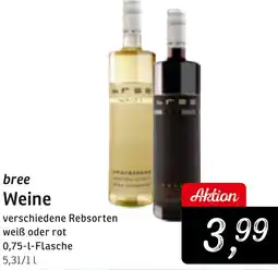 KONSUM bree Weine Angebot