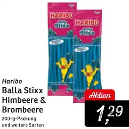 KONSUM Haribo Balla Stixx Himbeere & Brombeere Angebot