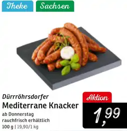 KONSUM Dürrröhrsdorfer Mediterrane Knacker Angebot