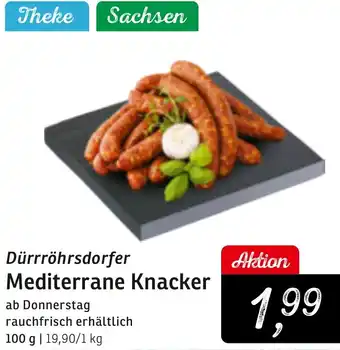 KONSUM Dürrröhrsdorfer Mediterrane Knacker Angebot