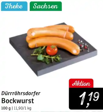 KONSUM Dürrröhrsdorfer Bockwurst Angebot