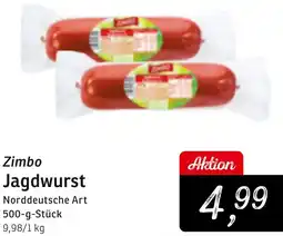 KONSUM Zimbo Jagdwurst Angebot