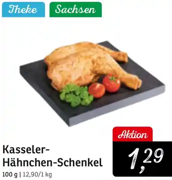 KONSUM Kasseler Hähnchen-Schenkel Angebot