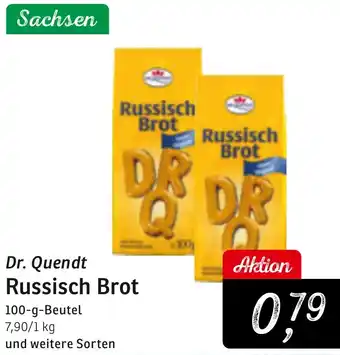 KONSUM Dr. Quendt Russisch Brot Angebot