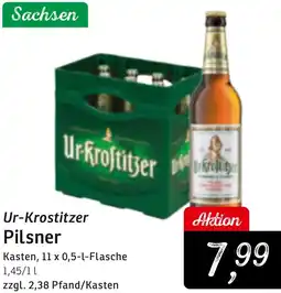 KONSUM Ur-Krostitzer Pilsner Angebot