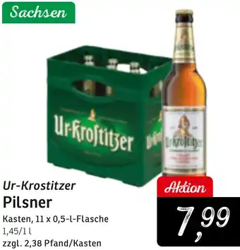 KONSUM Ur-Krostitzer Pilsner Angebot