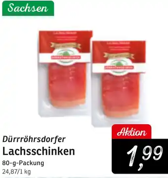 KONSUM Dürrröhrsdorfer Lachsschinken Angebot
