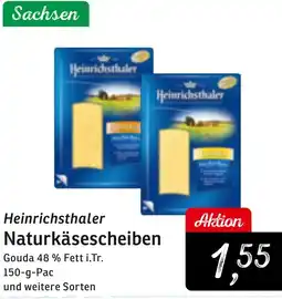 KONSUM Heinrichsthaler Naturkäsescheiben Angebot