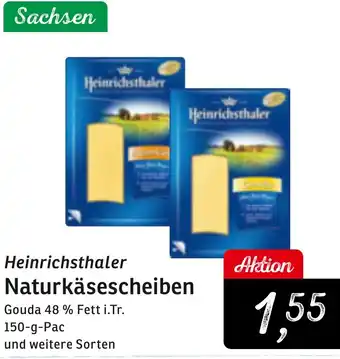 KONSUM Heinrichsthaler Naturkäsescheiben Angebot