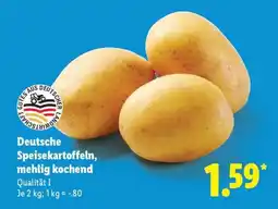 Lidl Deutsche Speisekartoffeln, mehlig kochend Angebot