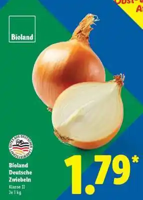 Lidl Bioland Deutsche Zwiebeln Angebot